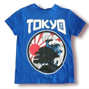 RETURN TO SENDER NWOT Blue Tokyo shirt